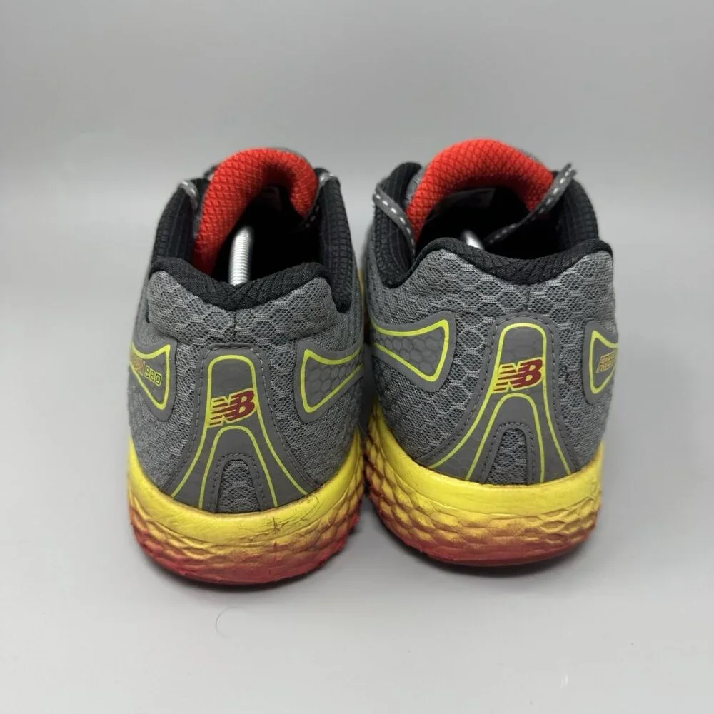 New Balance Fresh Foam 980 Shoe GreyYellow MT980BY Men Size 14